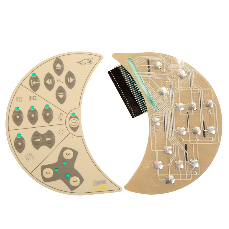 Custom Made Membrane Keyboard Switch with Embossed Tactile Button Buy