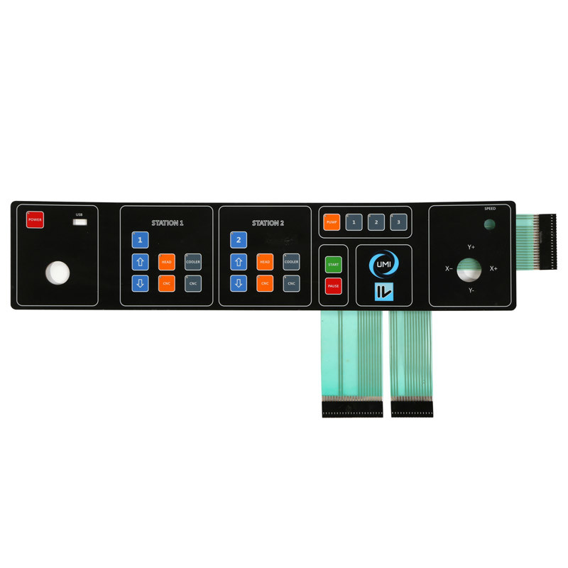 Membrane Keypad with Multi FPC Tails Buy FPC Keypad, Keypads, Membrane Keypad Product on KaiKe